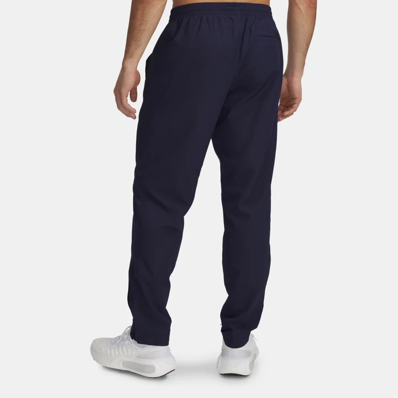 UNDER ARMOUR navy Men's Rival Woven Windbreaker Pants for Men | Best Price UAE